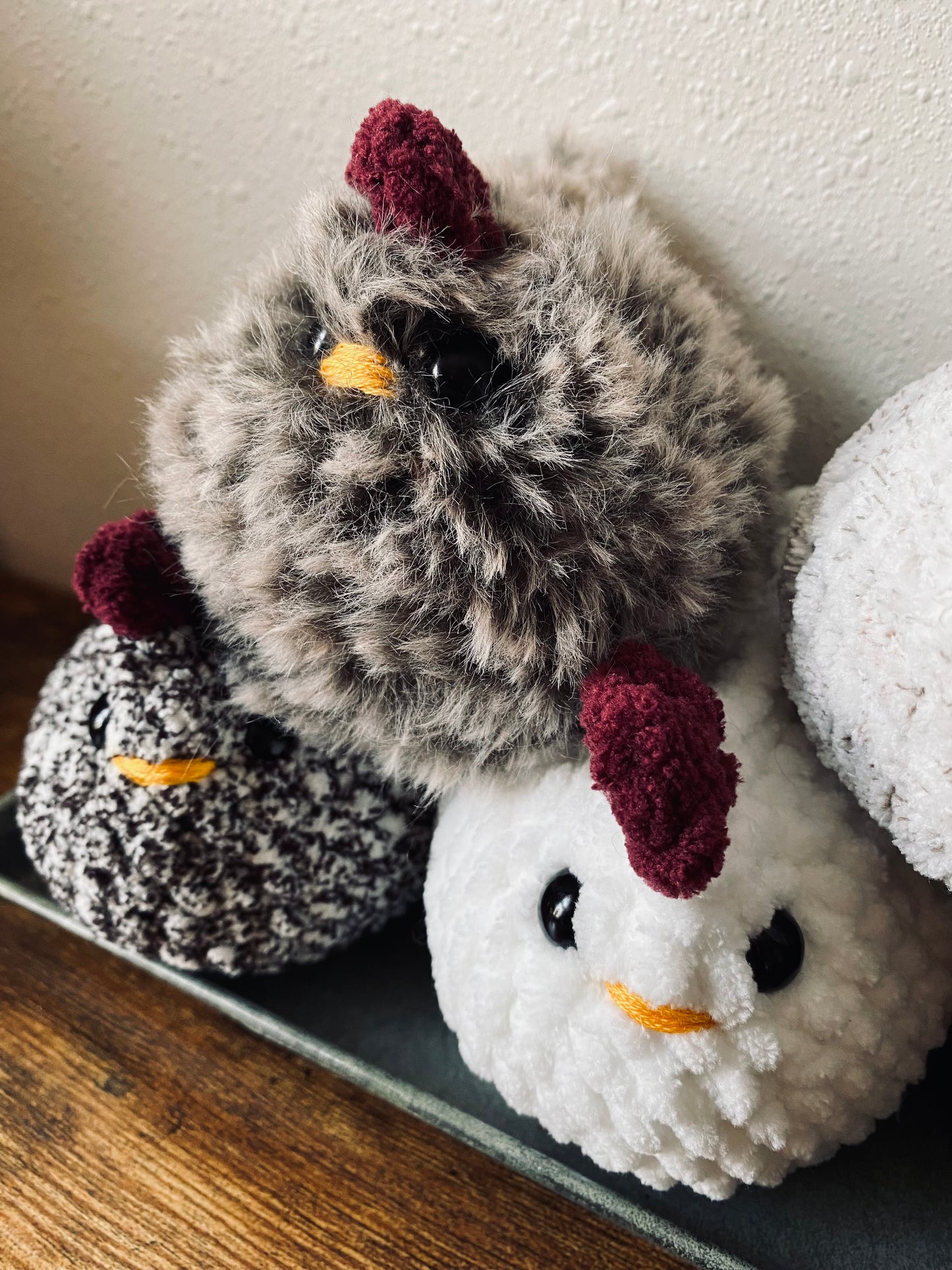 Crochet Chicken Plushy