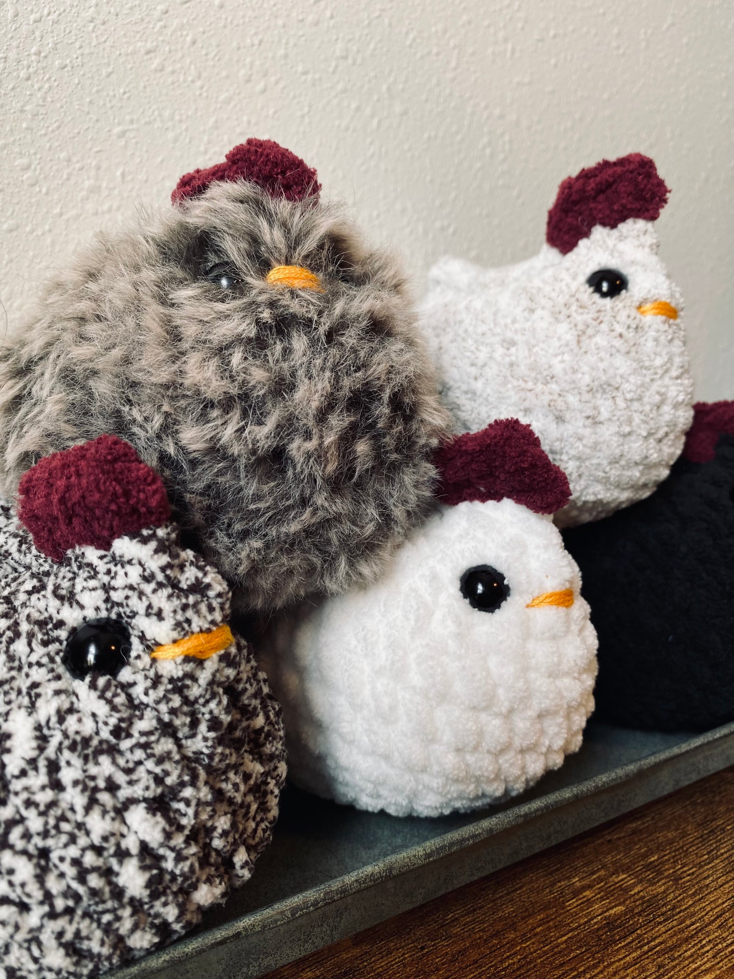 Crochet Chicken Plushy