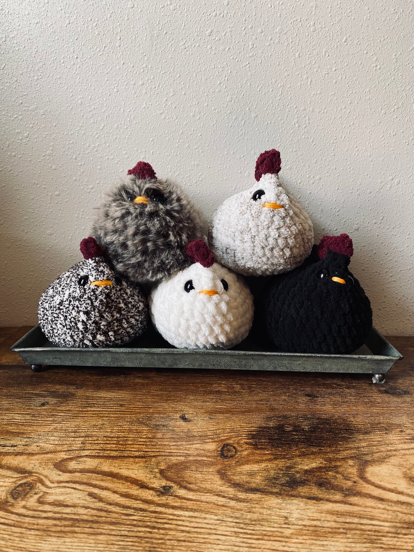 Crochet Chicken Plushy
