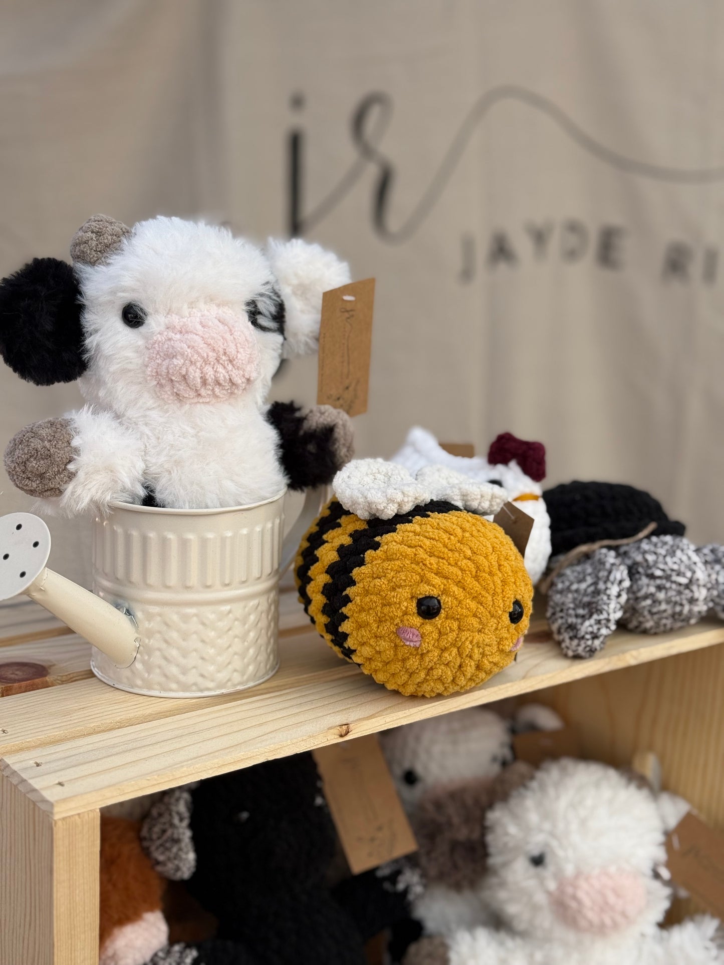 Crochet Bumblebee Plushy