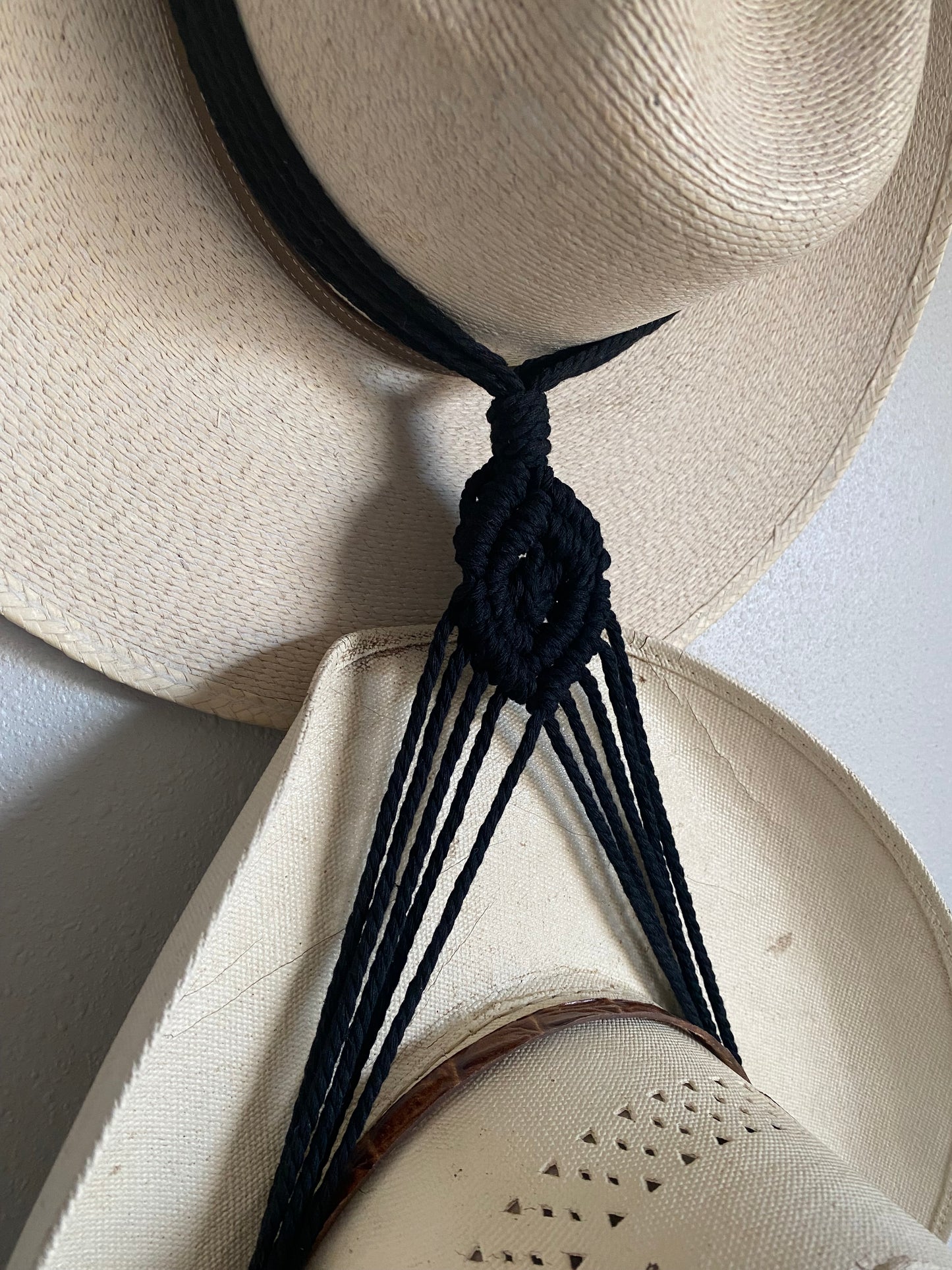 Macrame Hat Hanger