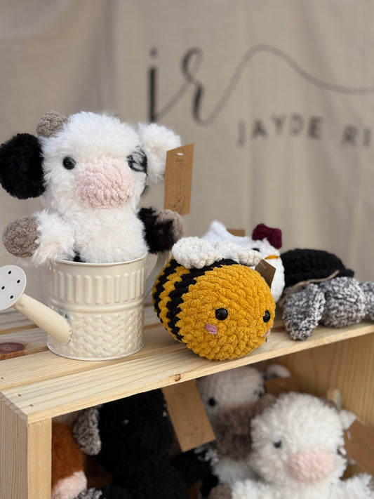 Crochet Bumblebee Plushy